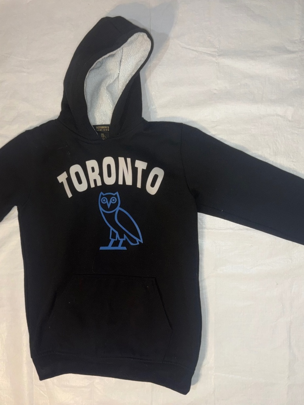 October's Very Own (OVO) Toronto black pullover hoodie size Xl